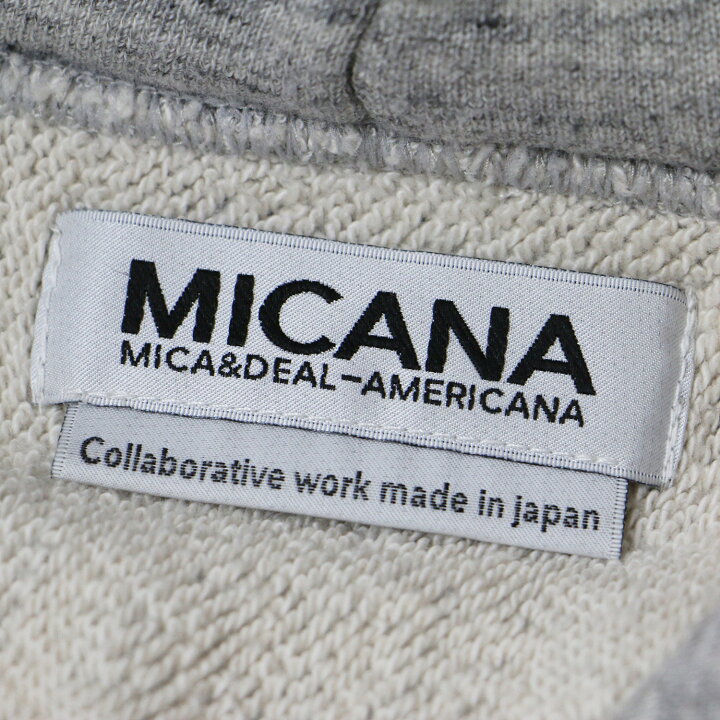楽天市場】MICANA マイカーナ MICA&DEAL Americana コラボ パーカー 