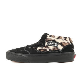 Supreme シュプリーム サイズ:27.0cm 23AW VANS Leopard Half Cab バンズ レオパード ハーフキャブ ブラック 黒 US9 スニーカー スケート シューズ 靴 コラボ【メンズ】【K4281】