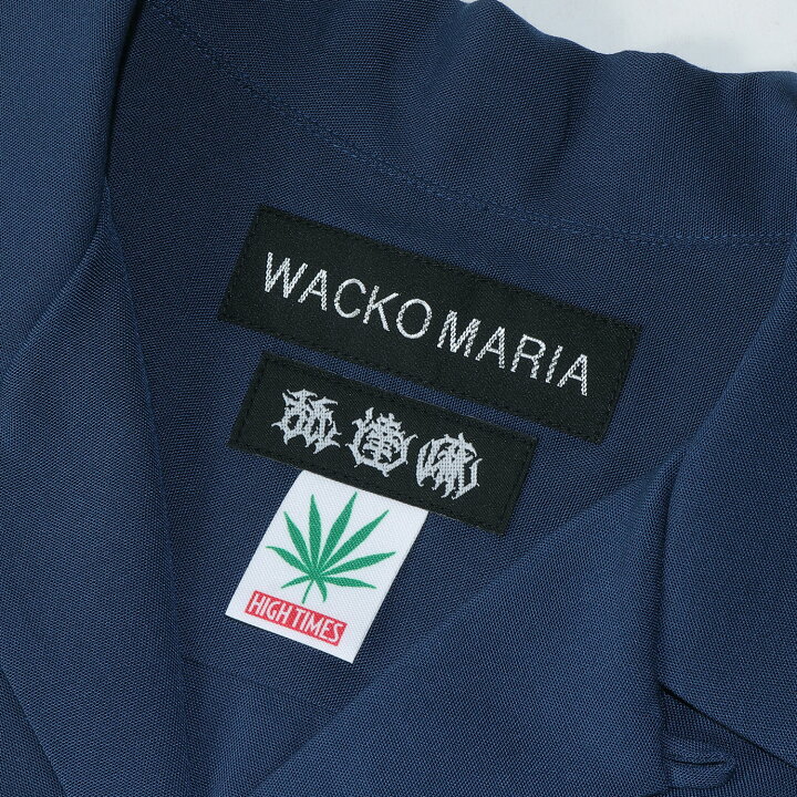 楽天市場】WACKO MARIA ワコマリア シャツ サイズ:M 24SS 舐達麻 ×HIGH 