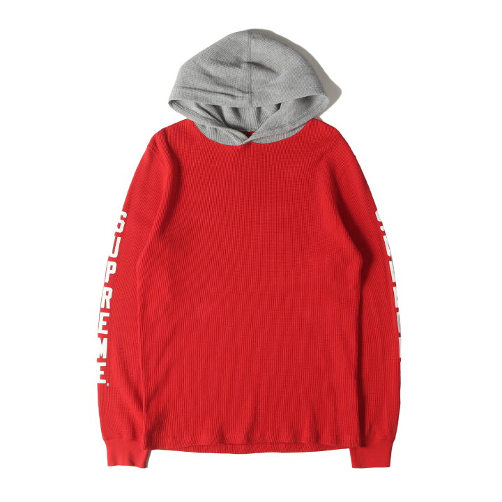 楽天市場】Supreme シュプリーム パーカー サイズ:S 袖ロゴ ワッフル  