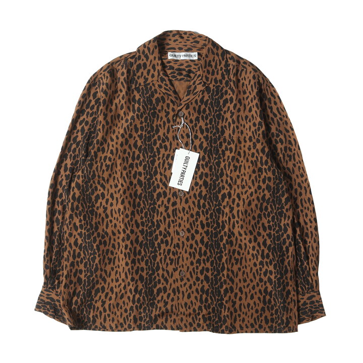 楽天市場】WACKO MARIA ワコマリア シャツ サイズ:M 23AW レオパード柄  