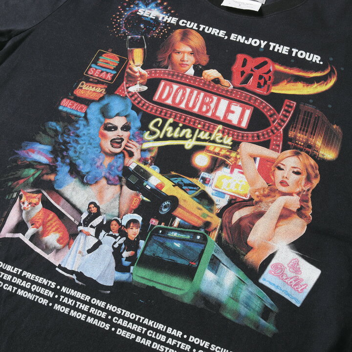 楽天市場】doublet ダブレット Tシャツ サイズ:S 24SS 三越伊勢丹 別注 