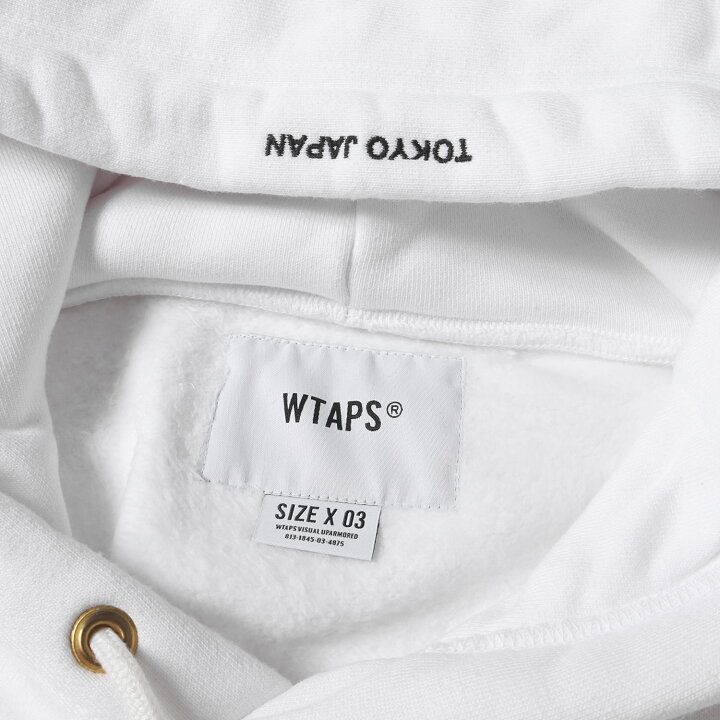楽天市場】WTAPS ダブルタップス パーカー サイズ:L 20AW ブランドロゴ 