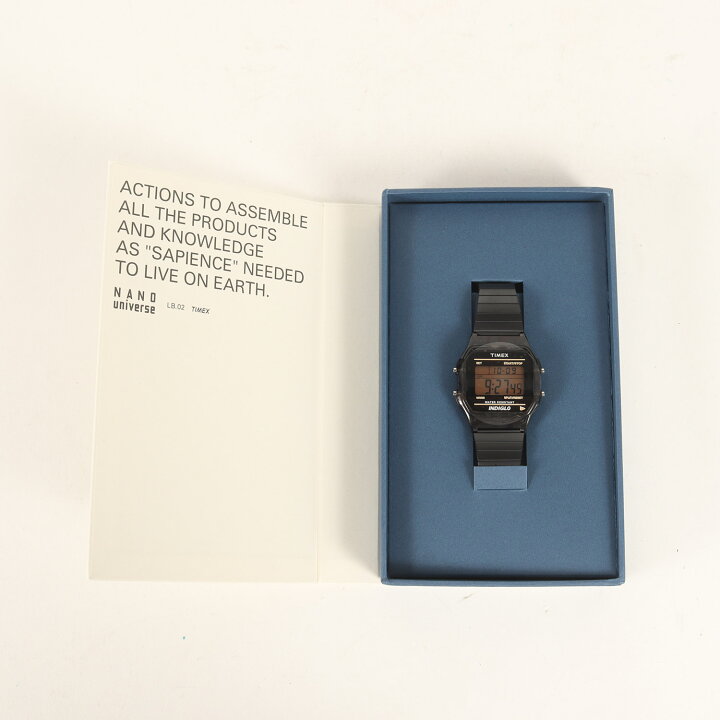 楽天市場】TIMEX タイメックス NANO UNIVERSE クラシック デジタル 