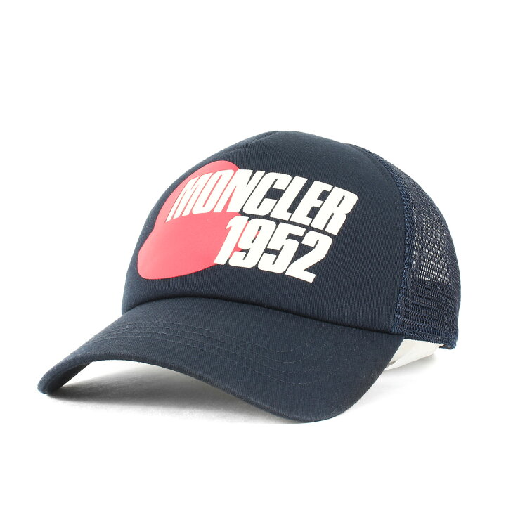 楽天市場】MONCLER モンクレール キャップ 22SS ロゴ プリント ベース 