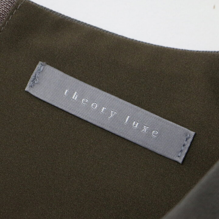 楽天市場】theory luxe セオリーリュクス ブラウス カーキ サイズ:38(M 