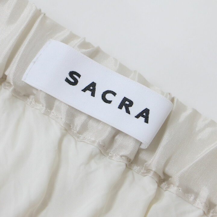 楽天市場】SACRA サクラ スカート オフホワイト 白 サイズ:38(M 