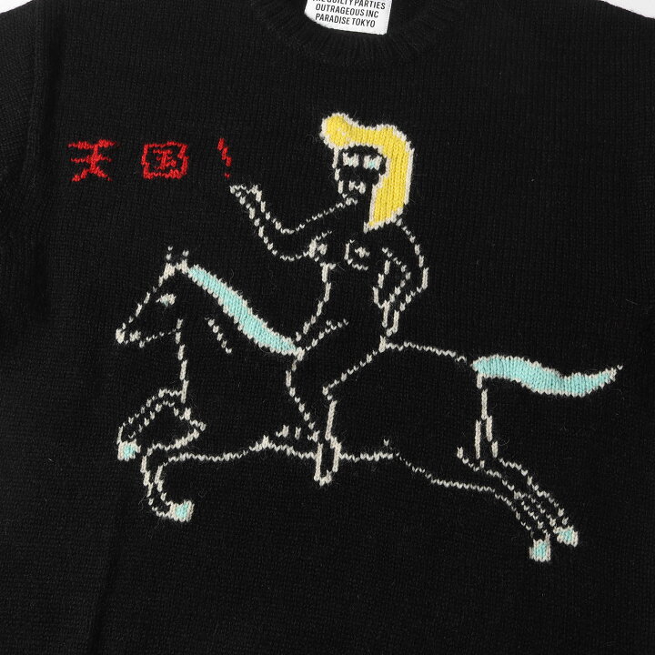 楽天市場】WACKO MARIA ワコマリア ニット サイズ:M 23AW 世界平和 
