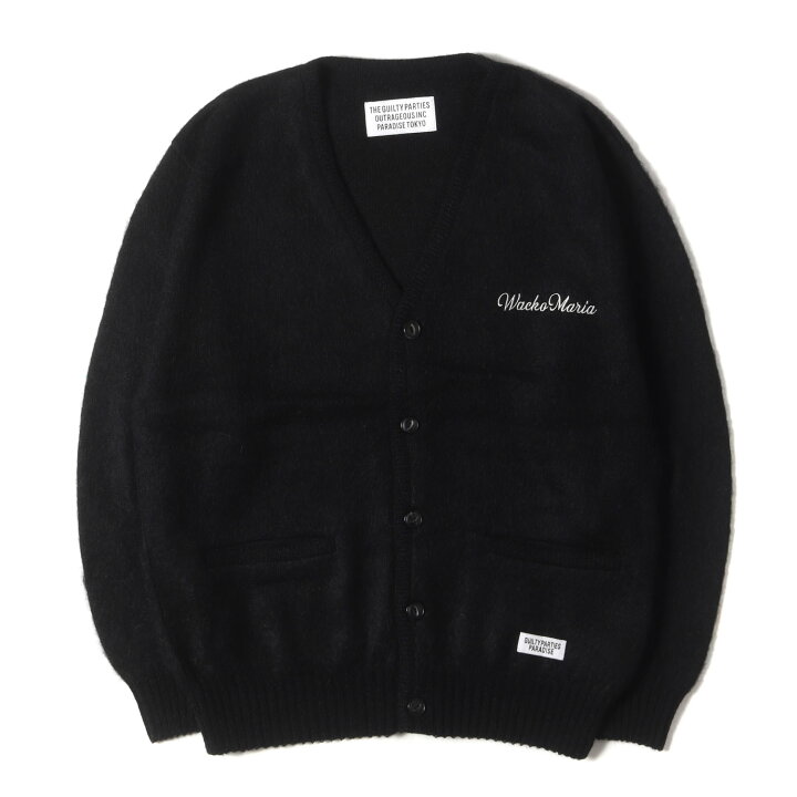 楽天市場】WACKO MARIA ワコマリア カーディガン サイズ:S 23AW ロゴ  