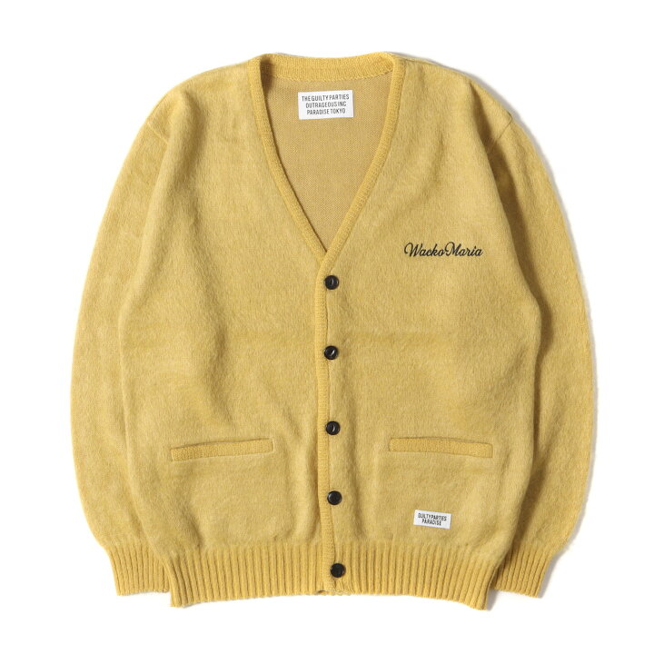 楽天市場】WACKO MARIA ワコマリア カーディガン サイズ:S 23AW ロゴ  