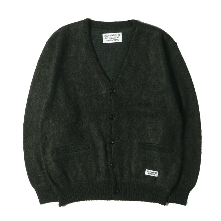 楽天市場】WACKO MARIA ワコマリア カーディガン サイズ:S 23AW ロゴ  