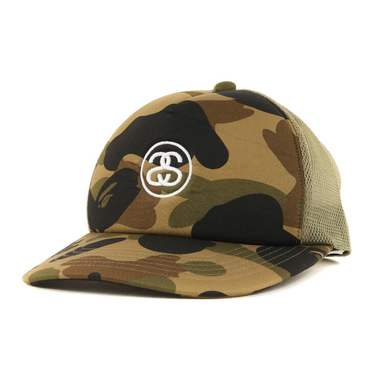 楽天市場】A BATHING APE ア ベイシング エイプ キャップ STUSSY 30 
