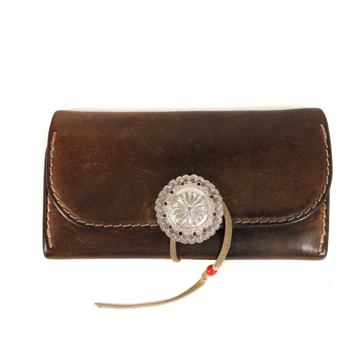 楽天市場】goros ゴローズ フラワーコンチョ付き サドルレザー 3つ折り  