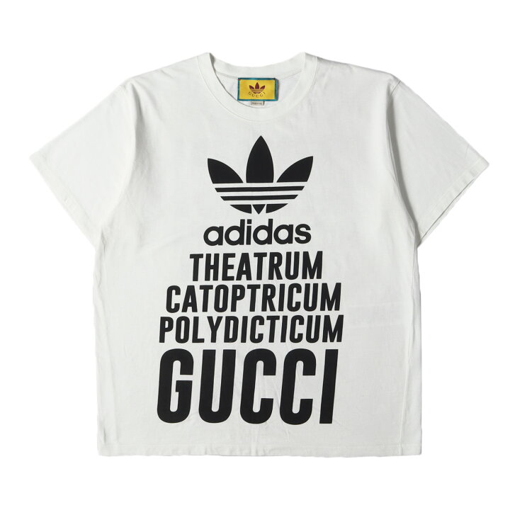 楽天市場】GUCCI グッチ Tシャツ サイズ:S 22SS adidas トレフォイル 