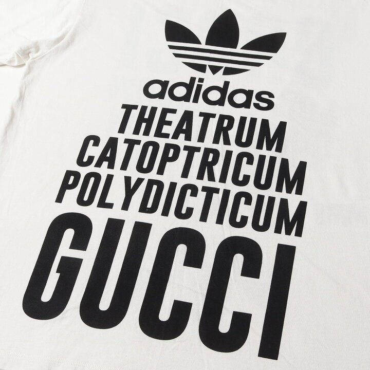 楽天市場】GUCCI グッチ Tシャツ サイズ:S 22SS adidas トレフォイル 