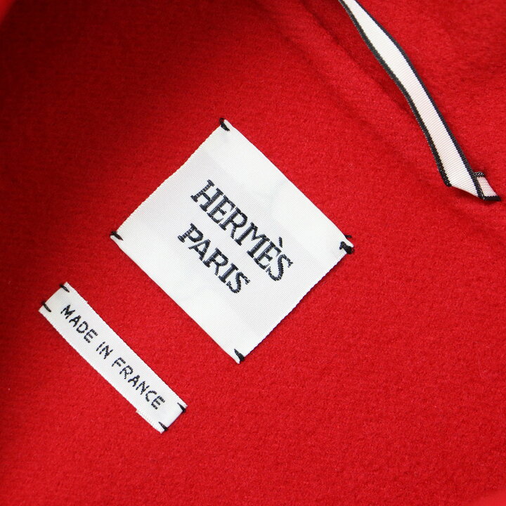 楽天市場】HERMES エルメス ジャケット レッド サイズ:34(XS) Paletot 