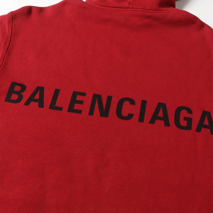 楽天市場】BALENCIAGA バレンシアガ パーカー サイズ:XS バック ロゴ 