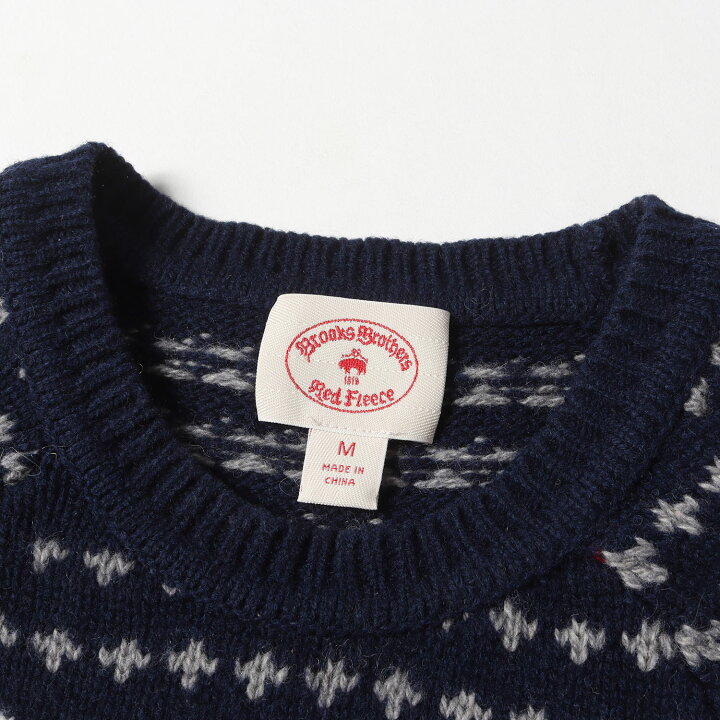 楽天市場】BROOKS BROTHERS ブルックスブラザーズ ニット サイズ:M Red 