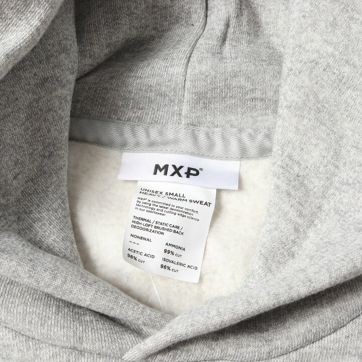楽天市場】MXP パーカー サイズ:UNISEX S 21AW ヘビー ウォーム  