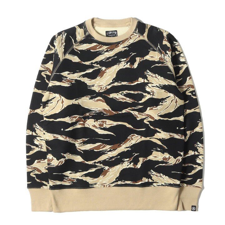 楽天市場】STUSSY ステューシー スウェット サイズ:M 00s タイガーカモ 
