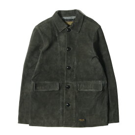 NEIGHBORHOOD ネイバーフッド ジャケット サイズ:S ゴートスウェード ボタン ジャケット SHEPHERD / GL-JKT オリーブドラブ アウター ブルゾン コート 上着【メンズ】【中古】【K4696】