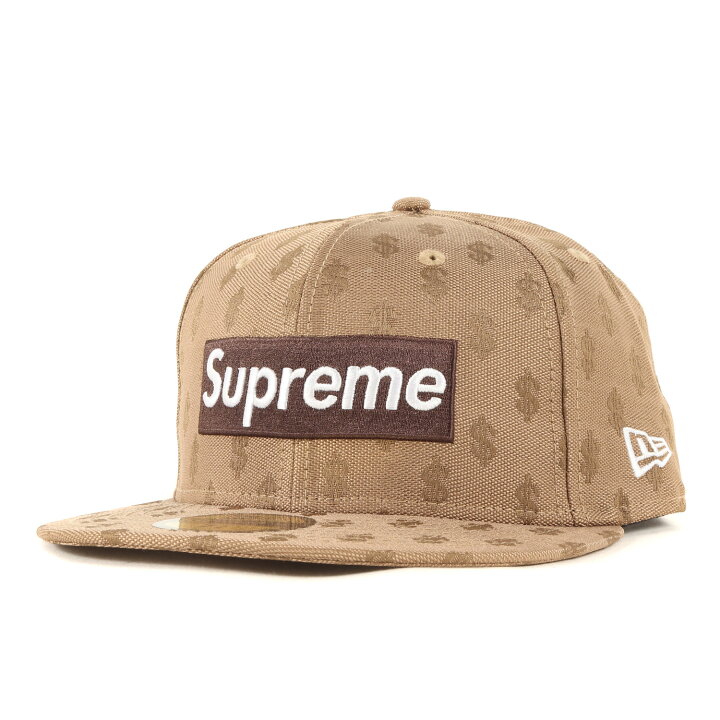 Supreme × Neweraドルマーク柄 ベースボールキャップ 7 1/4