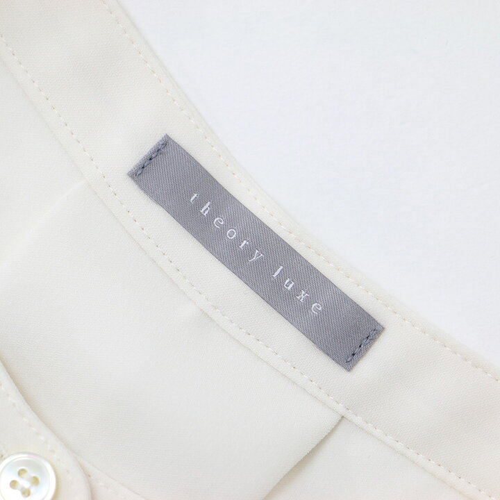 楽天市場】theory luxe セオリーリュクス ブラウス ホワイト 白 サイズ  