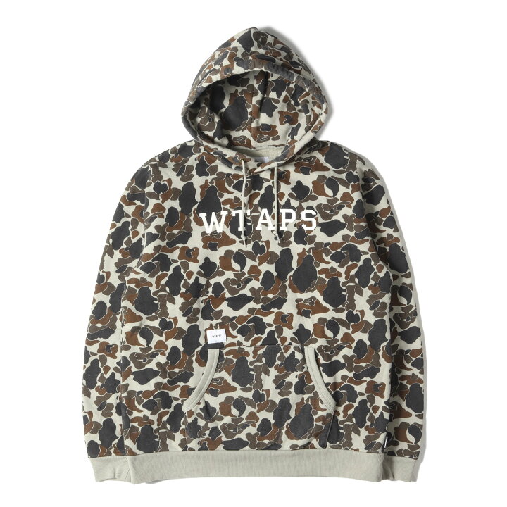 楽天市場】WTAPS ダブルタップス パーカー サイズ:M ブランドロゴ 