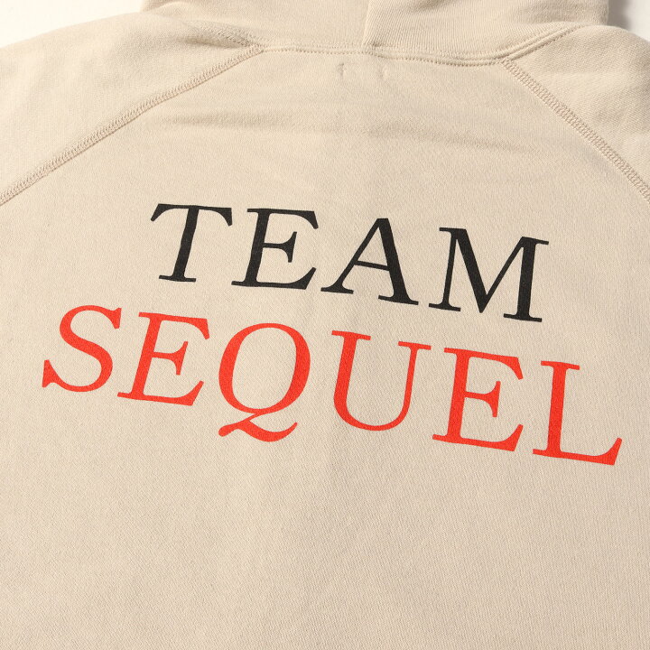 楽天市場】SEQUEL シークエル パーカー サイズ:XL 23SS TEAMロゴ  