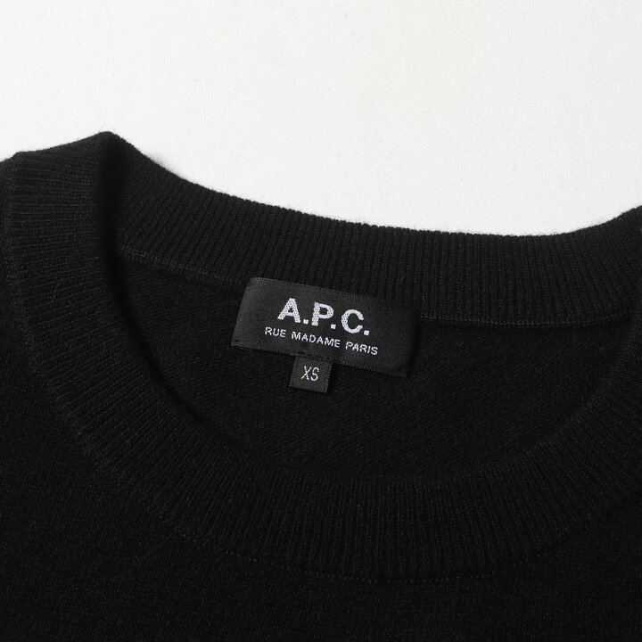 楽天市場】A.P.C. ニット サイズ:XS スリーブ 切替 ウール カシミヤ 