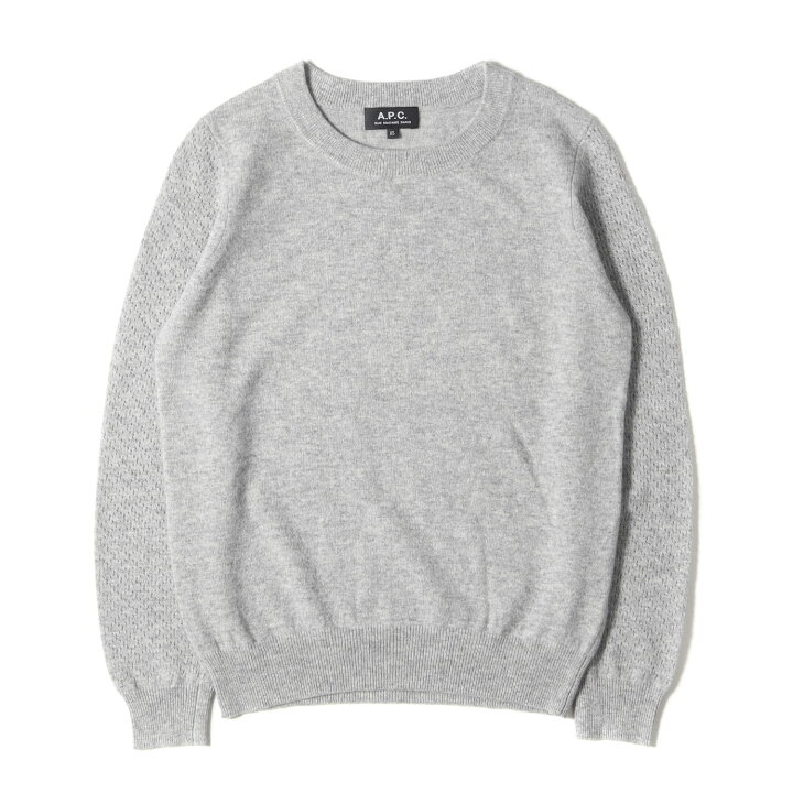 楽天市場】A.P.C. ニット サイズ:XS スリーブ 切替 ウール カシミヤ 