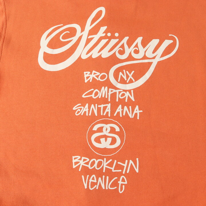 楽天市場】STUSSY ステューシー パーカー サイズ:XL ワールドツアー 