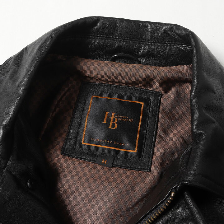 楽天市場】90s HUMPHREY BOGART シープスキンレザー コート ブラック  