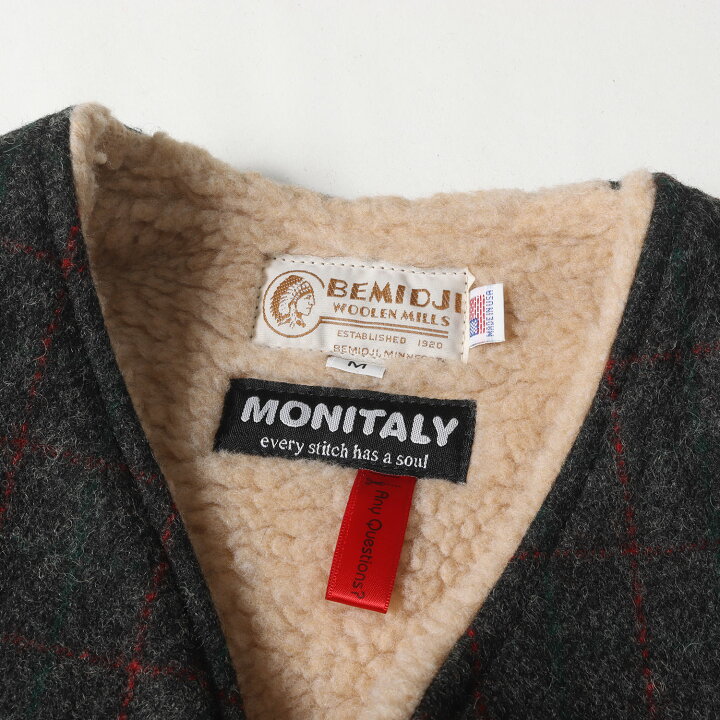 楽天市場】MONITALY モニタリー ベスト サイズ:M BEMIDJI コンチョ 
