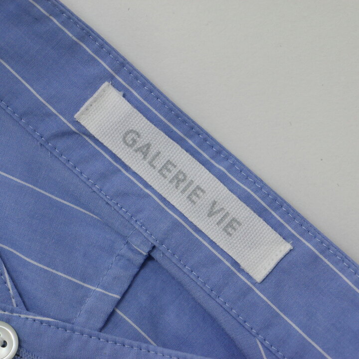 楽天市場】GALERIE VIE ギャルリー ヴィー シャツ ライトブルー サイズ 