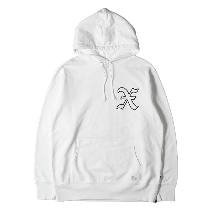 未使用】GODSELECTIONXXX ロゴパッチスウェットパーカー XL