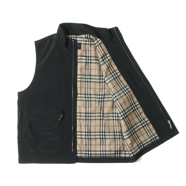 楽天市場】BURBERRY バーバリー ベスト サイズ:M 裏地ノバチェック 