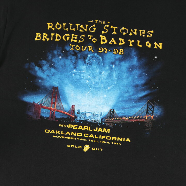 楽天市場】90s The Rolling Stones Bridges to Babylon TOUR 97〜98 T 