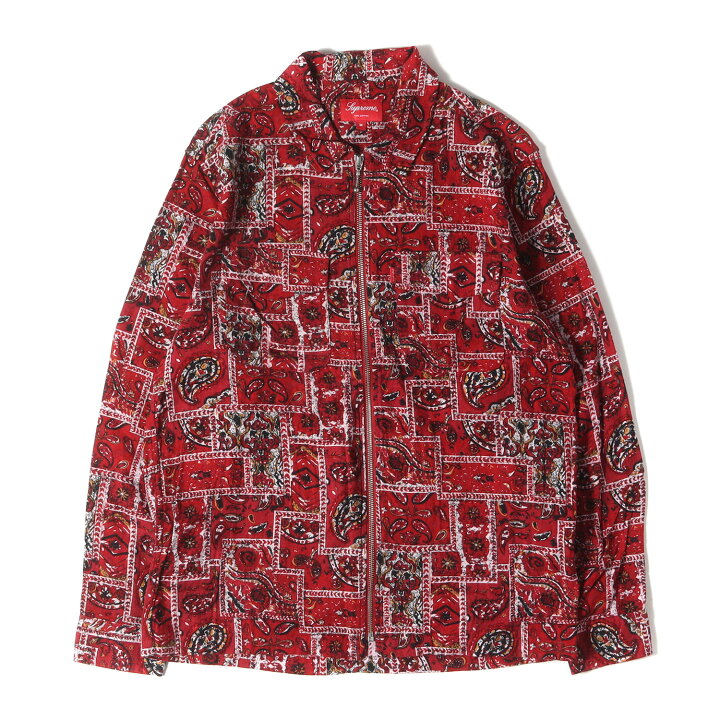 楽天市場】Supreme シュプリーム シャツ サイズ:M パッチワーク  