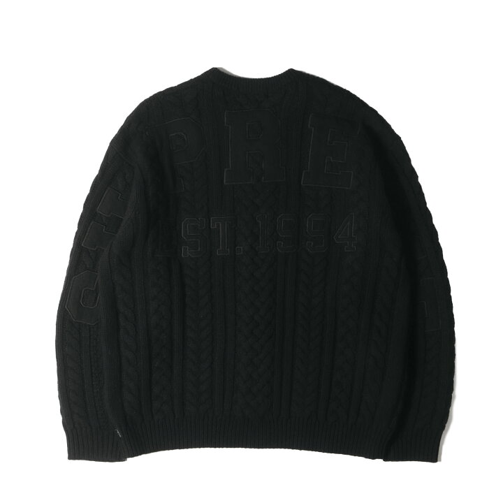 楽天市場】Supreme シュプリーム ニット サイズ:L 23AW アップリケロゴ 