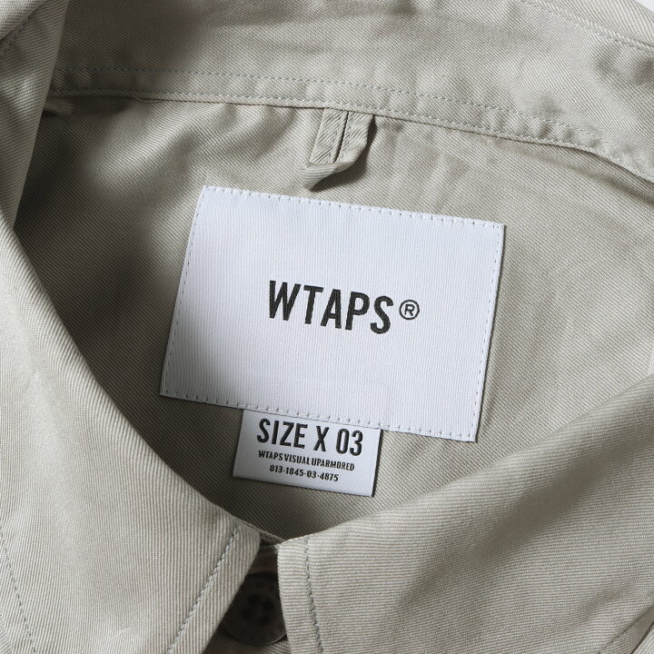 楽天市場】WTAPS ダブルタップス シャツ サイズ:L 21SS CANCLINI 