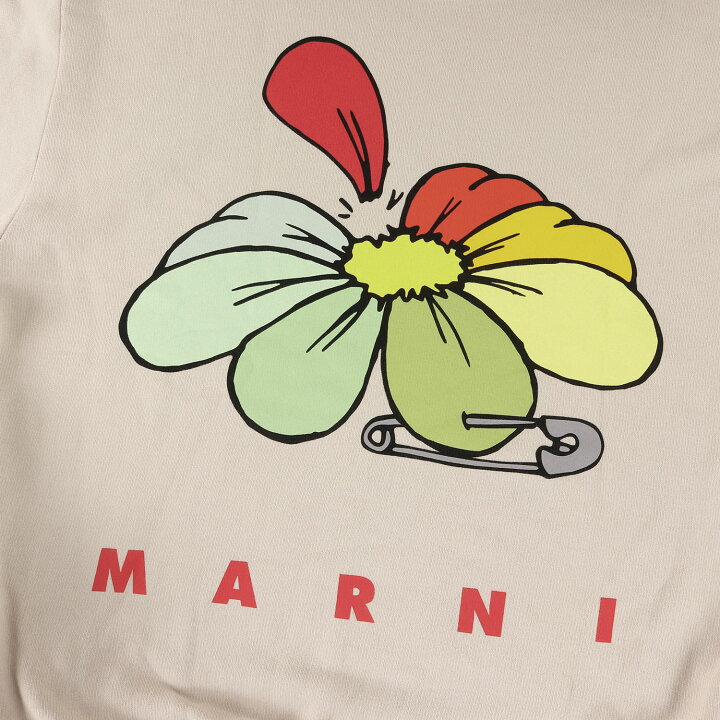 楽天市場】MARNI マルニ パーカー サイズ:48 バック フラワー ロゴ  