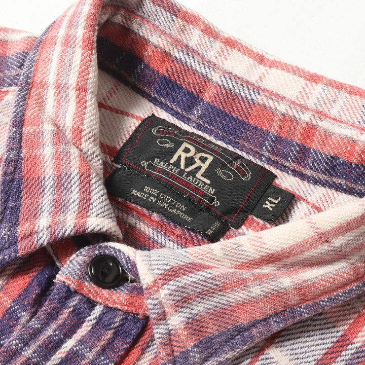 楽天市場】RRL ダブルアールエル シャツ サイズ:XL 90s 三ツ星 ヘビー 