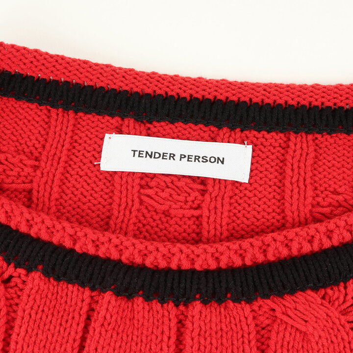 楽天市場】TENDER PERSON テンダーパーソン ベスト サイズ:00 24SS  