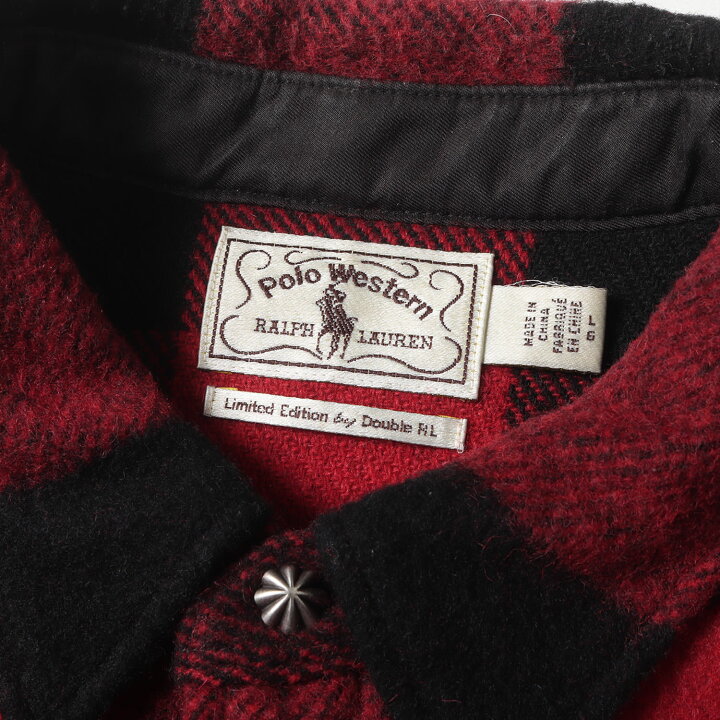 楽天市場】RRL シャツ サイズ:L LIMITED EDITION Polo Western復刻 