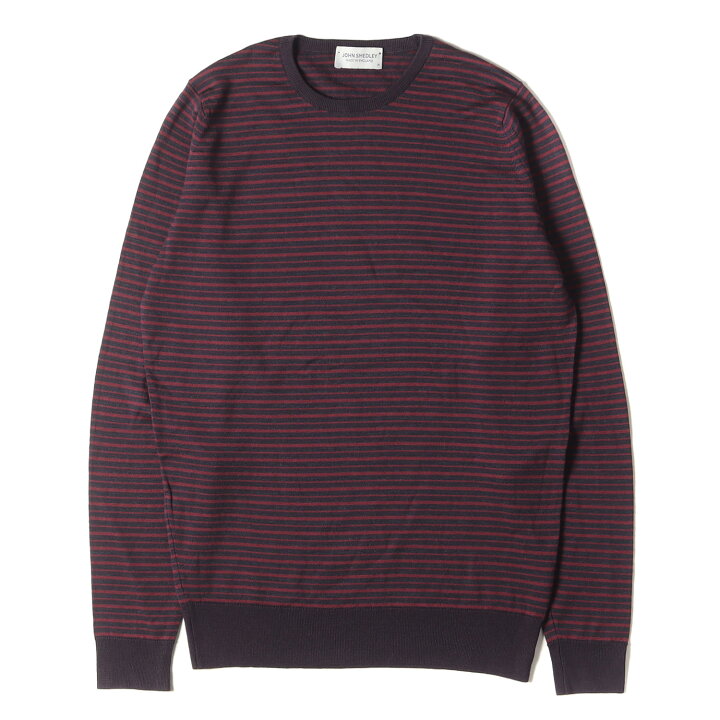 楽天市場】JOHN SMEDLEY ジョンスメドレー ニット サイズ:M ボーダー  