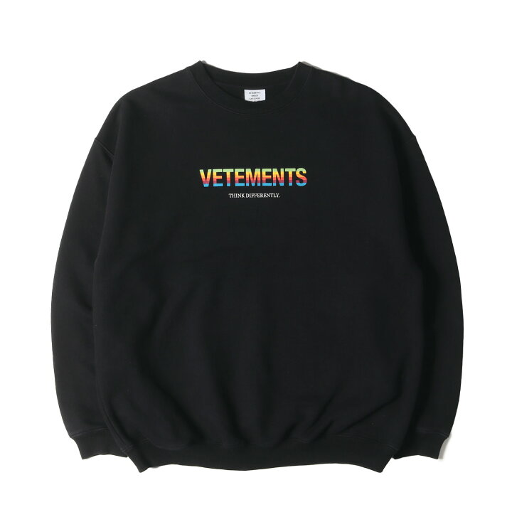 楽天市場】VETEMENTS ヴェトモン スウェット サイズ:L 21SS レインボー  
