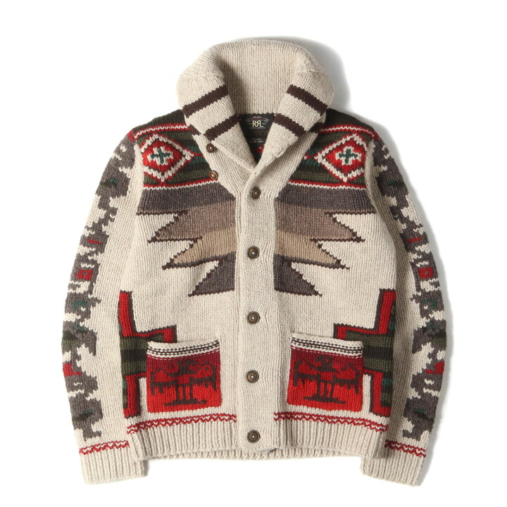 楽天市場】RRL カーディガン サイズ:S トーテムポール ショールカラー  