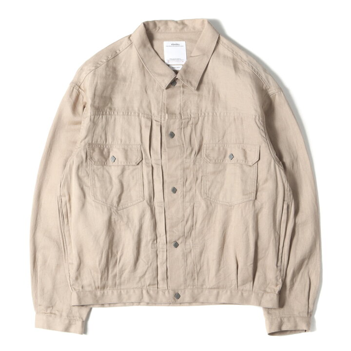 楽天市場】visvim ビズビム ジャケット サイズ:3 24SS リネン/ウール  