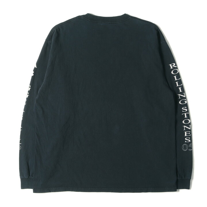 楽天市場】00s ローリングストーンズ 袖ロゴ リップ＆タン ロング 